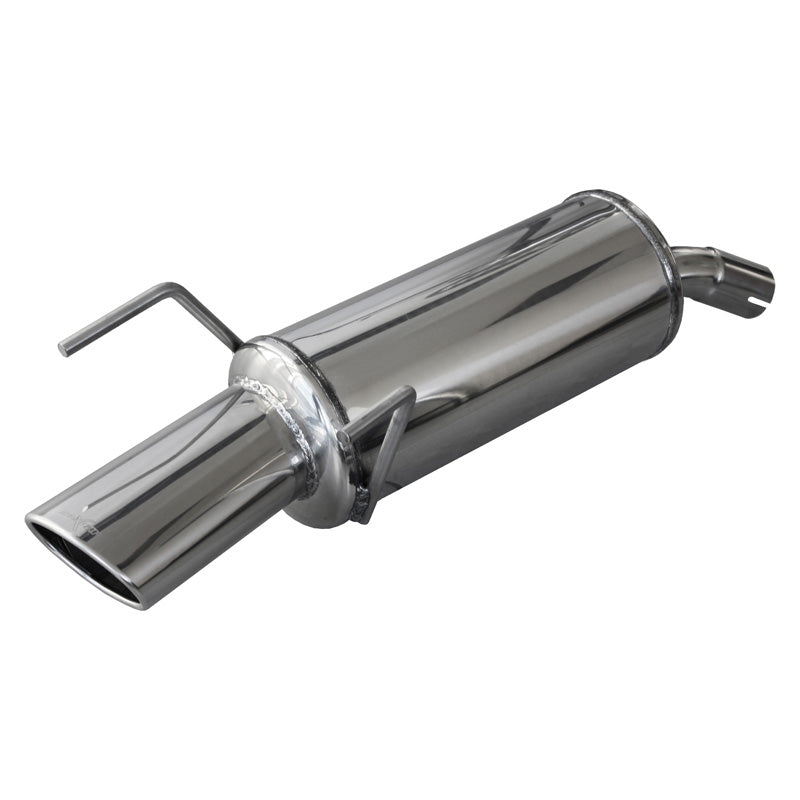 InoXcar, Sports exhaust, fits Fiat Croma 2.2 Mpi 16v (147HP) 2005- 120x80mm