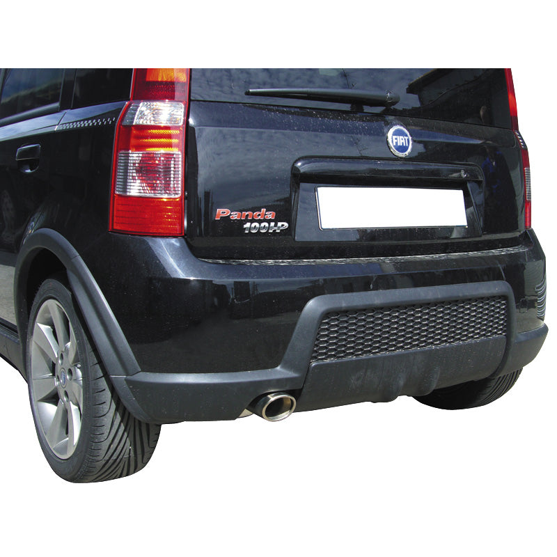 InoXcar, échappement sport, compatible avec Fiat Panda 1.4 16v (100HP) 2007- 120x80mm
