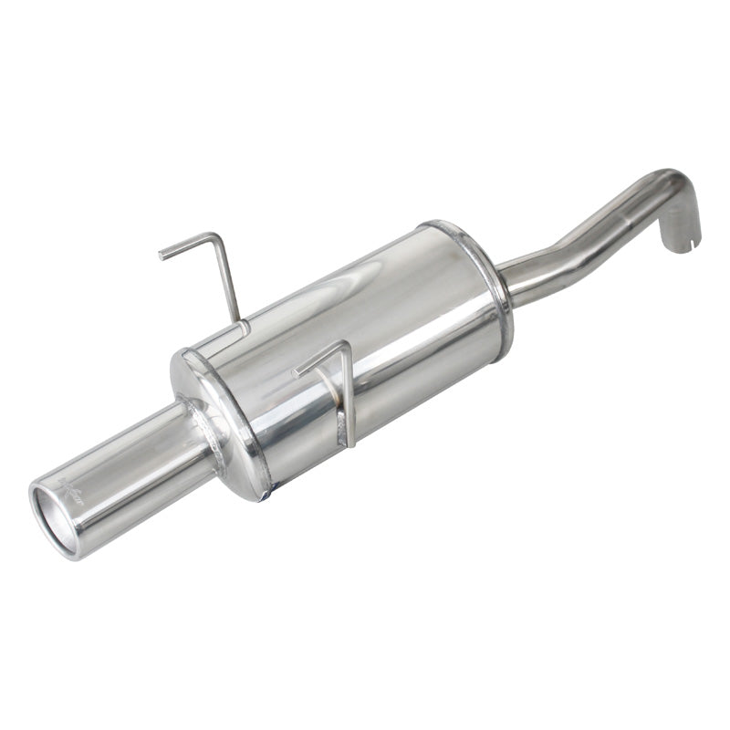 InoXcar, échappement sport, compatible avec Fiat Panda 1.4 16v (100HP) 2007- 80mm