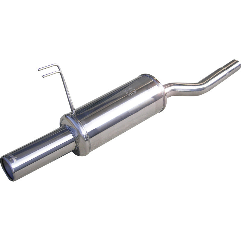 InoXcar, échappement sport, compatible avec Fiat Punto (176) 90 1.2 80mm