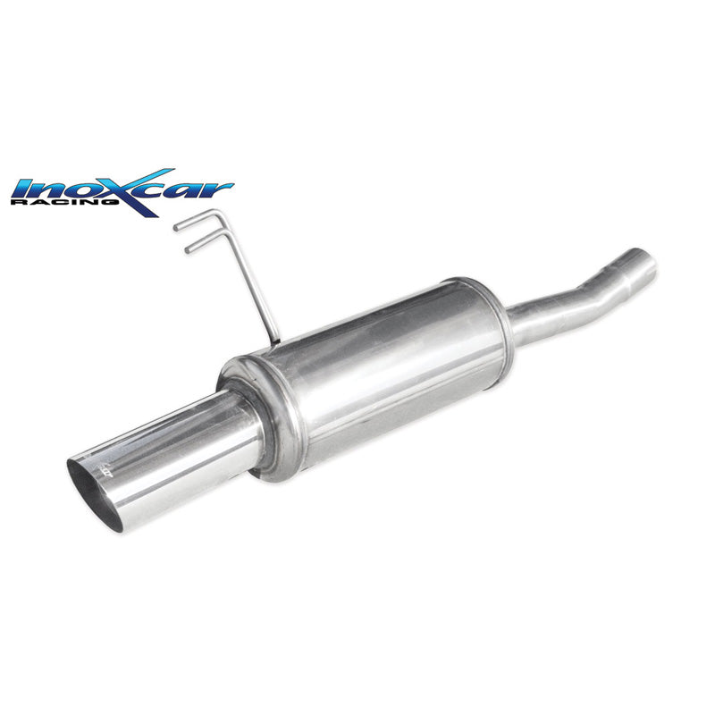 InoXcar, Sports exhaust, fits Fiat Punto (176) 1.4 GT Turbo 131hp -1999 1x90mm Rally