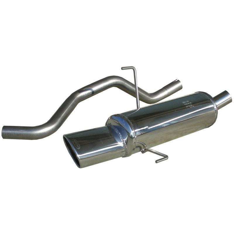 InoXcar, Sports exhaust, fits Fiat Punto (188) 1.2/1.2 Sporting 1999- 120mm