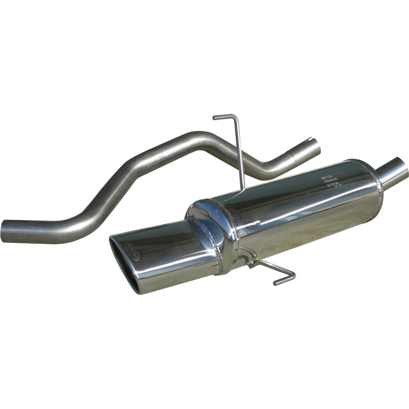 InoXcar, Sports exhaust, fits Fiat Punto (188) 1.8 HGT 1999- 120mm