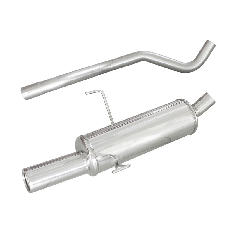 InoXcar, Sports exhaust, fits Fiat Punto (188) 1.8 HGT 1999- 80mm