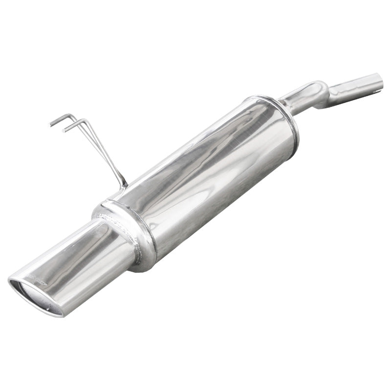 InoXcar, Sports Exhaust, Fits Fiat Punto 2B (188) 1.2 16v (80HP) 2003- 120x80mm