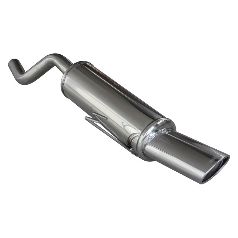 InoXcar, échappement sport, convient à Fiat Punto 2B (188) 1.3 MJET 2003- 120x80mm