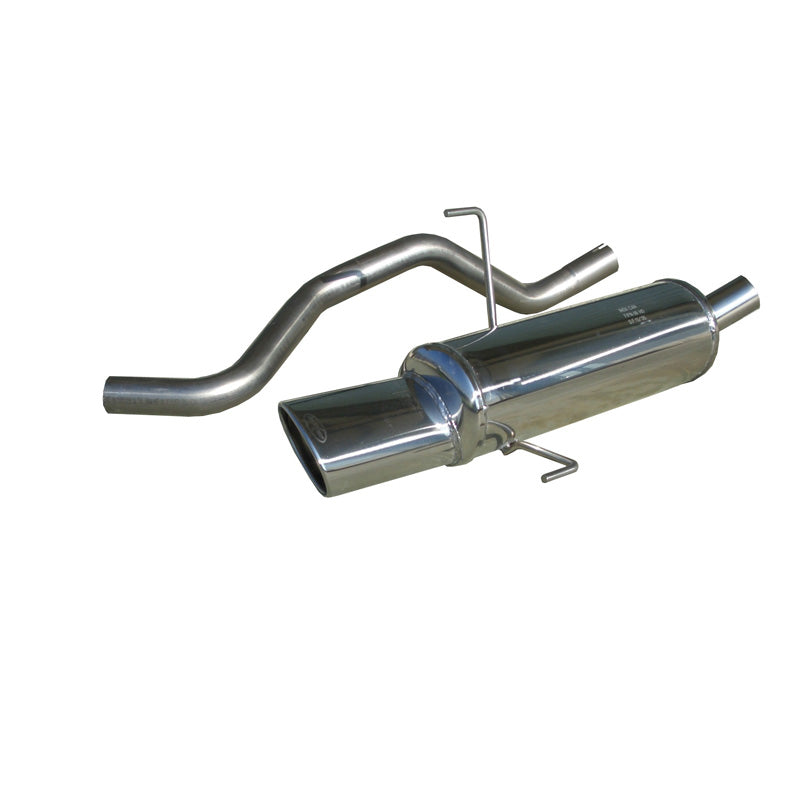 InoXcar, Sports exhaust, fits Fiat Punto 2B (188) 1.9 JTD (85HP) 2003- 120x80mm