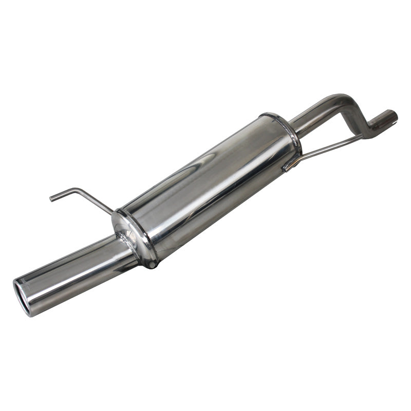 InoXcar, Sports exhaust, fits Fiat Grande Punto 1.3 MJET (75HP) 2005- 80mm