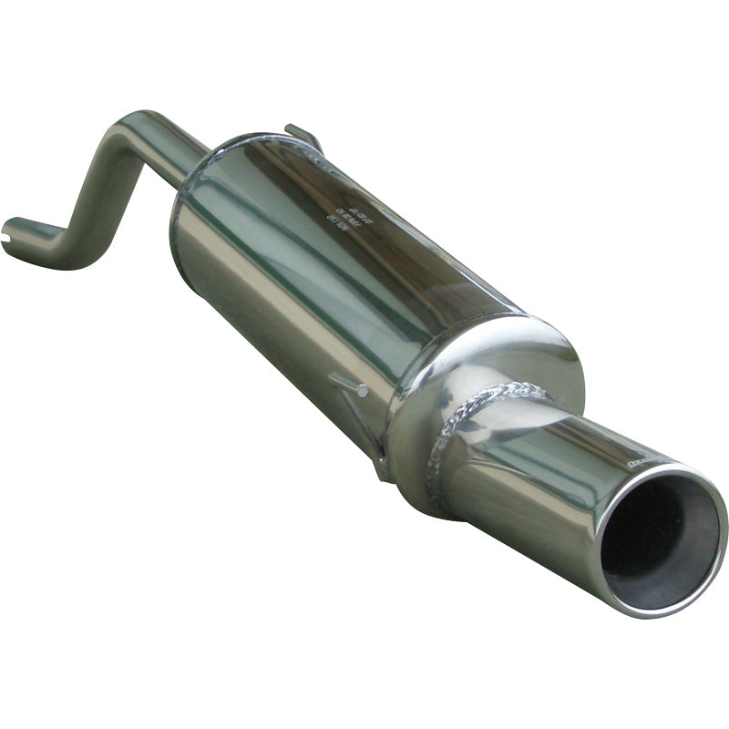 InoXcar, sportuitlaat, geschikt voor Fiat Grande Punto 1.4/1.4 16v 2005- 102mm