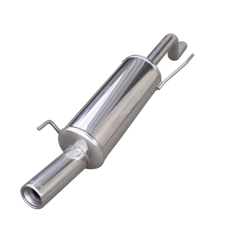 InoXcar, échappement sport, compatible avec Fiat Grande Punto 1.4/1.4 16v 2005- 80mm