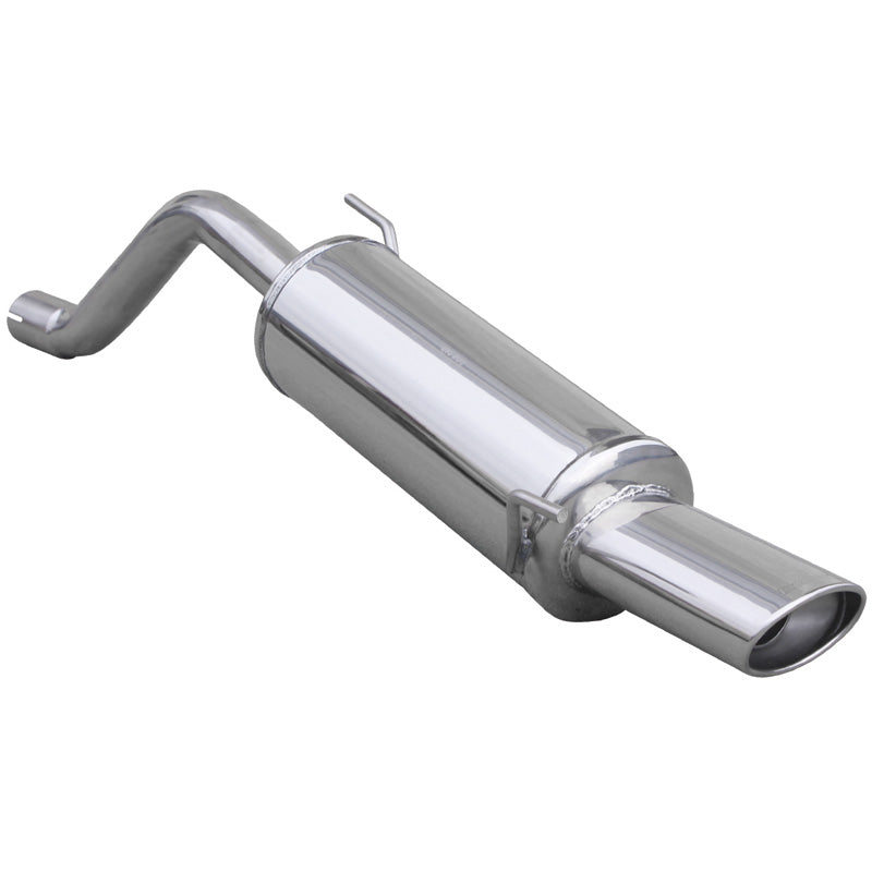 InoXcar, Sports exhaust, fits Abarth Punto EVO 1.4TB MultiAir (165HP) 2010- 120x80mm
