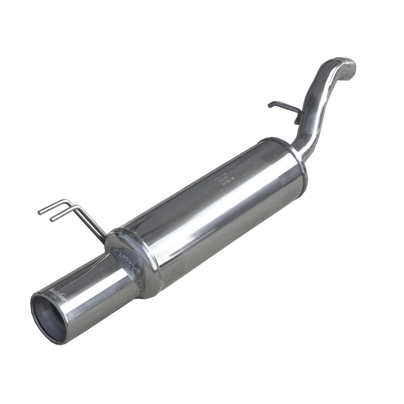 InoXcar, Sports exhaust, fits Fiat Stilo 2.4 20v Abarth 102mm