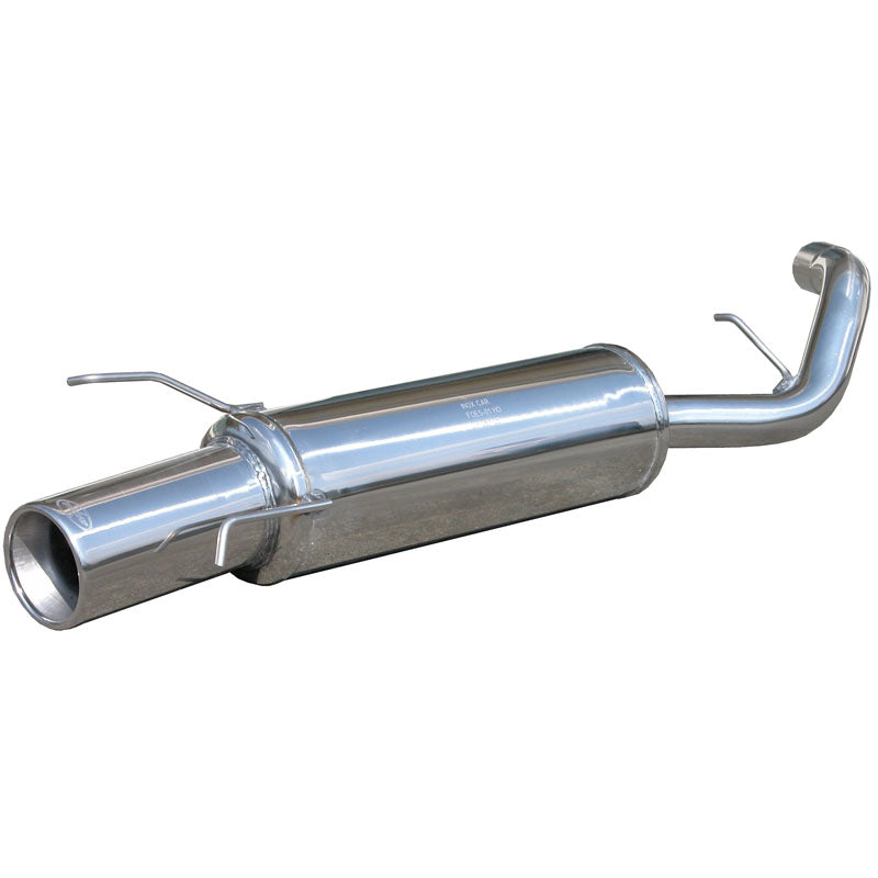 InoXcar, Sports exhaust, fits Ford Escort 1.8 16v (102-116HP) 102mm