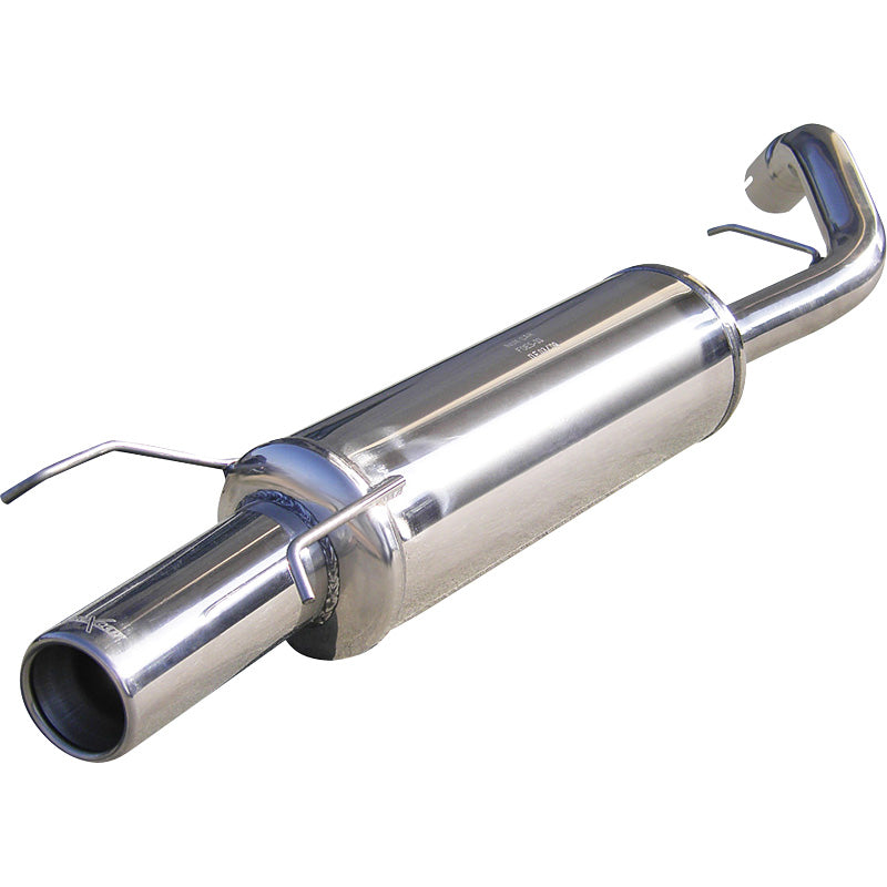 InoXcar, Sports exhaust, fits Ford Escort 1.8 16v (102-116HP) 80mm