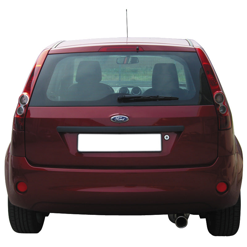 InoXcar, échappement sport, passe à Ford Fiesta 1.4 TDCi (68HP) 2002- 80mm