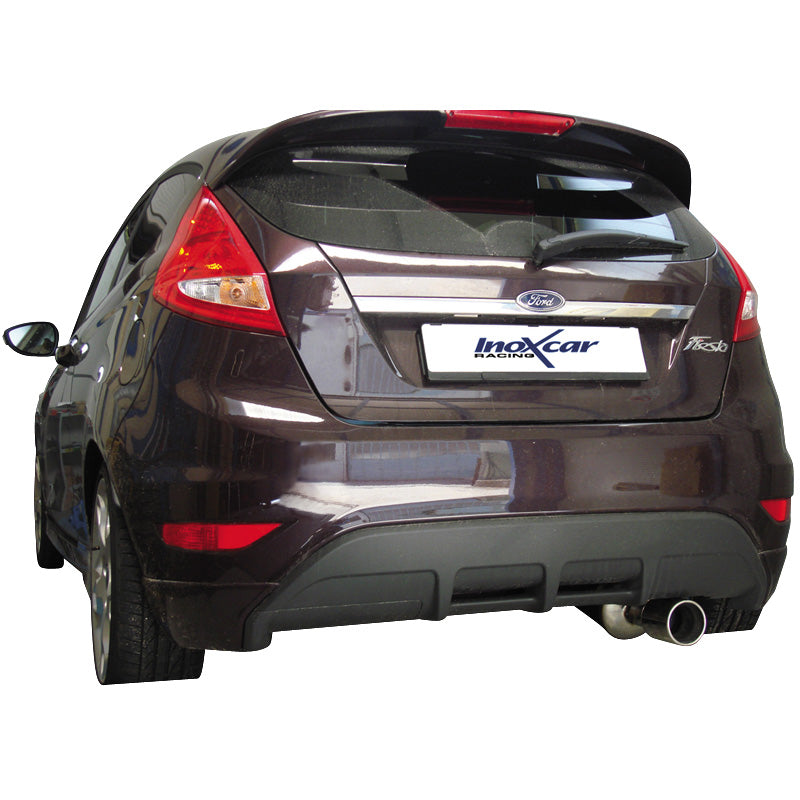 InoXcar, Sports exhaust, fits Ford Fiesta VII 1.6 (120HP) 9/2008- 102mm