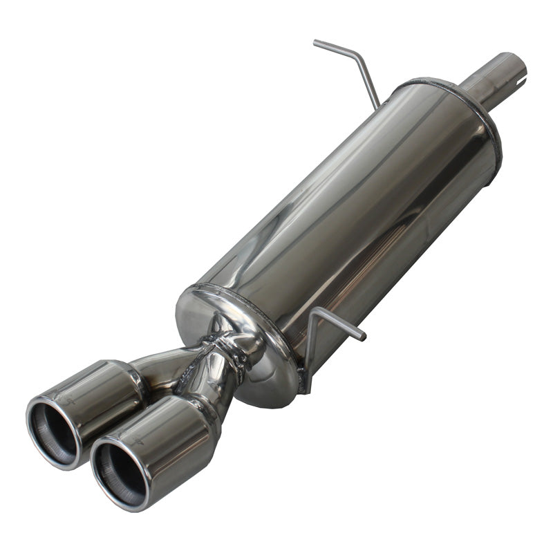InoXcar, Sports exhaust, Fits Ford Fiesta VII 1.6 (120HP) 9/2008- 2x80mm
