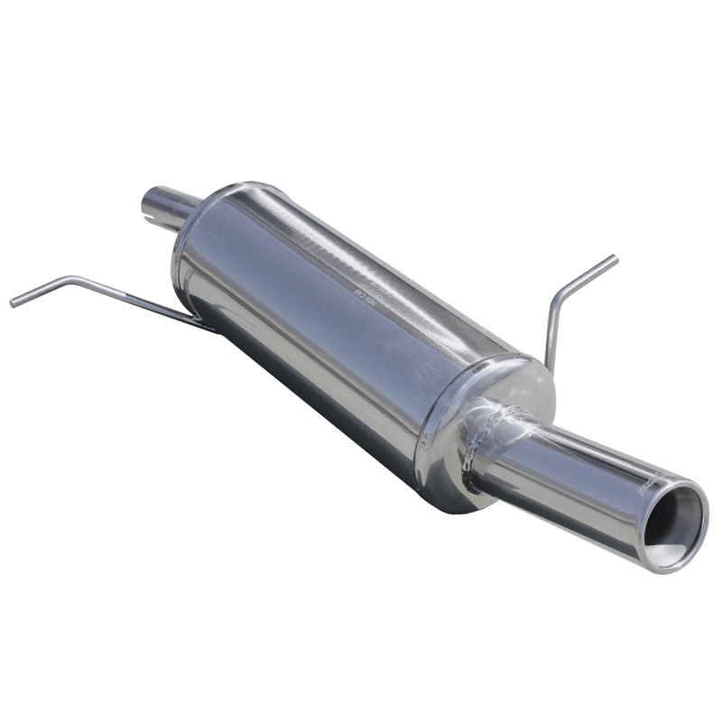 InoXcar, Sports exhaust, fits Ford Fiesta VII 1.6 (120HP) 9/2008- 80mm