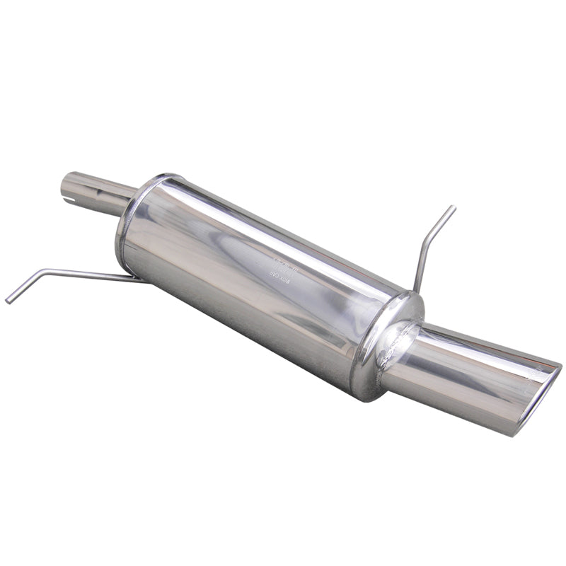 InoXcar, Sports exhaust, fits Ford Fiesta 1.4 16v (96HP) 2008- 120x80mm