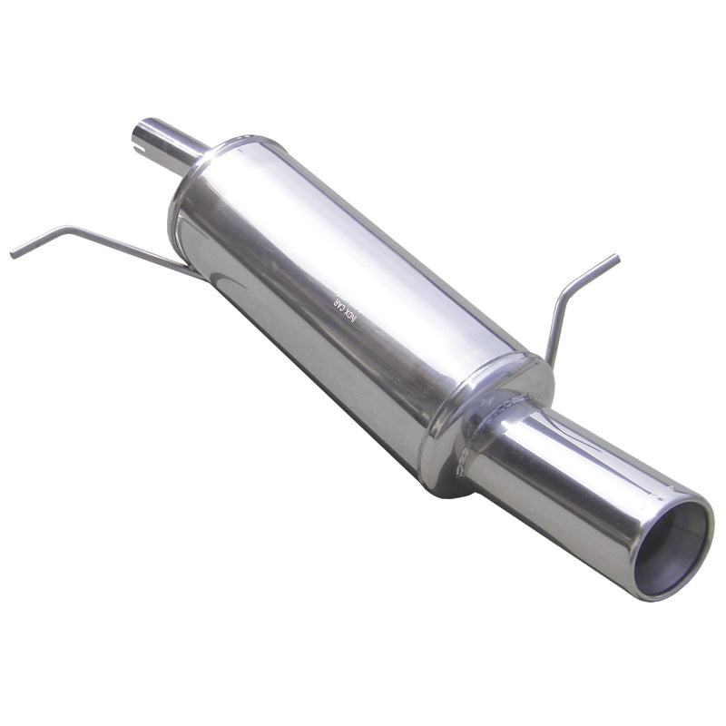 InoXcar, Sports exhaust, fits Ford Fiësta VI 1.2 16v (60-82HP) 2008- Ø42mm 102mm