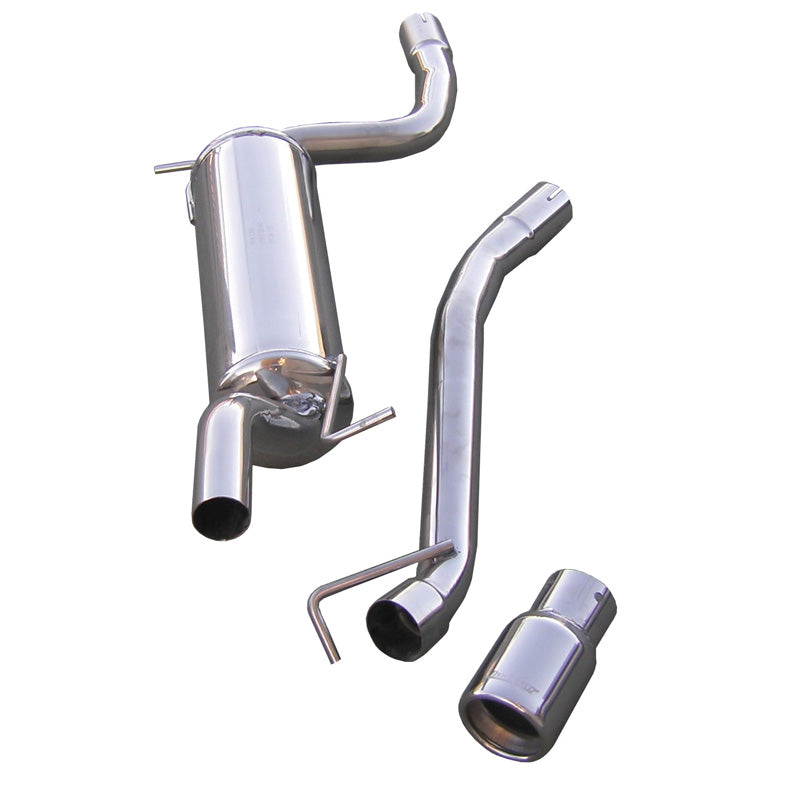 InoXcar, Sports exhaust, Fits Ford Focus 1.8 16v (115HP) 80mm