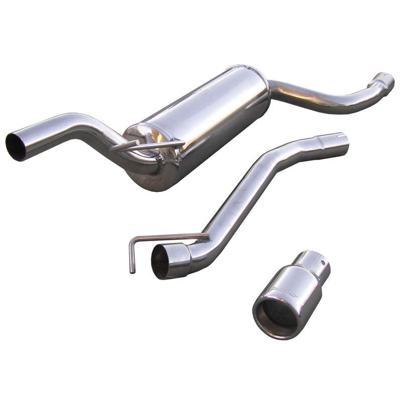 InoXcar, Sports exhaust, fits Ford Focus 1.8 TDCi (100HP) 80mm
