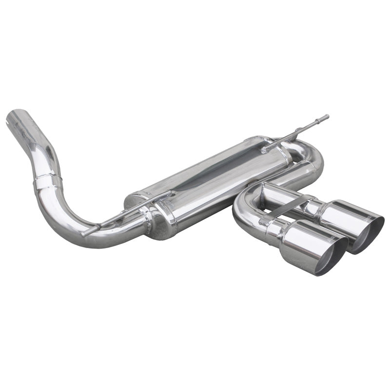 InoXcar, échappement sport 'Center', compatible avec Ford Focus III 2.0ST (250HP) 2012- Ø60mm 2x102mm Racing