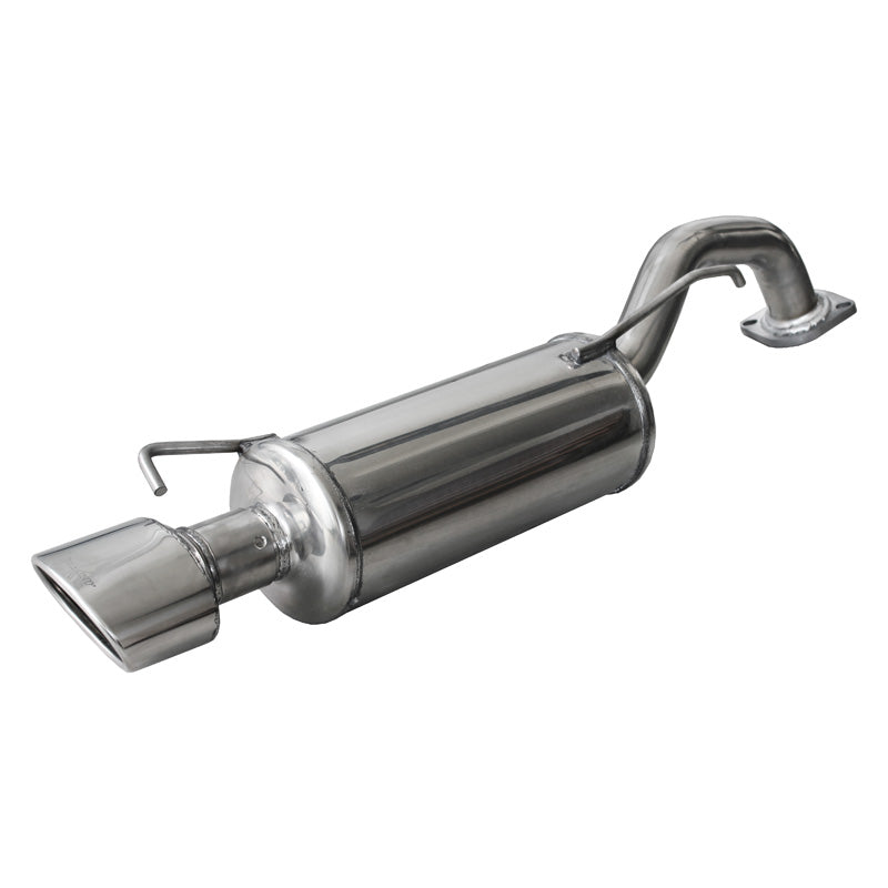 InoXcar, Sports exhaust, Fits Hyundai Coupe 1.6/1.8/2.0 16v 1996-2002 120x80mm