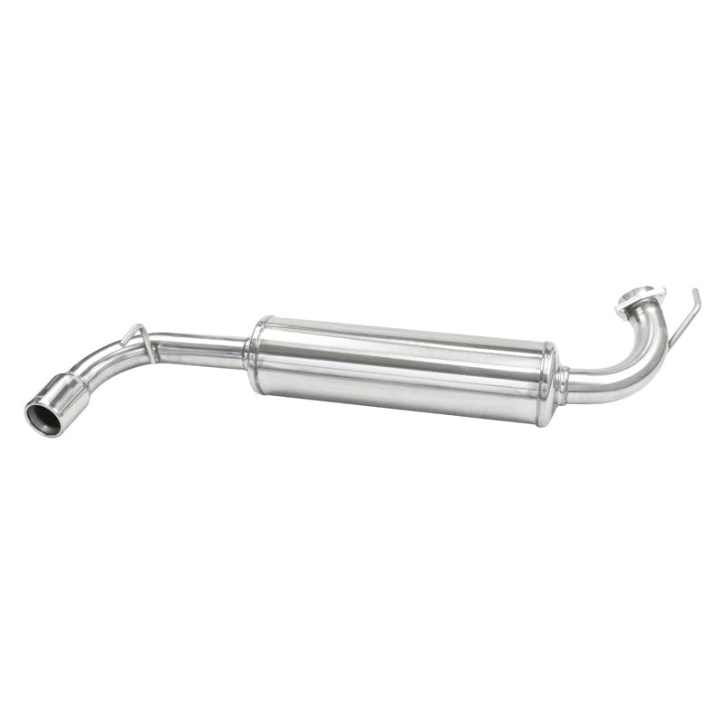 InoXcar, silencieux sport, compatible avec Lancia Delta (831) 2.0 Turbo Int. 8v/16v 1989- 80mm