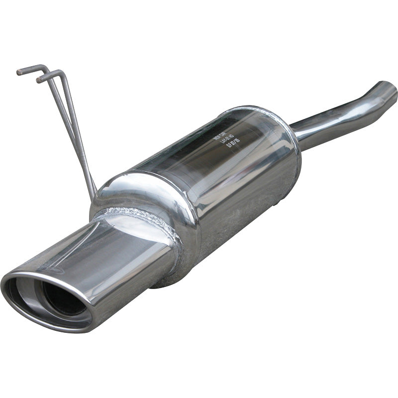 InoXcar, sports exhaust, fits Lancia Y 1.1 1996-2003 120x80mm