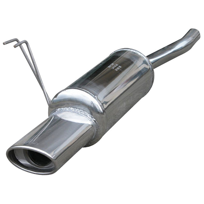 InoXcar, sports exhaust, fits Lancia Y 1.4 (80HP) 1995-1999 120x80mm