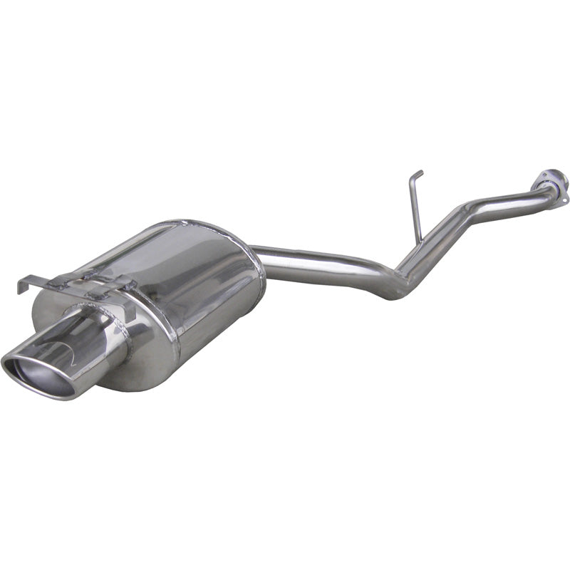 InoXcar, sportuitlaat, past op Mercedes SLK200/230 2000- 120x80mm