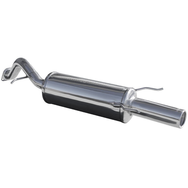 InoXcar, silencieux sport, compatible avec MG ZR 105 (103HP) 2001- 80mm