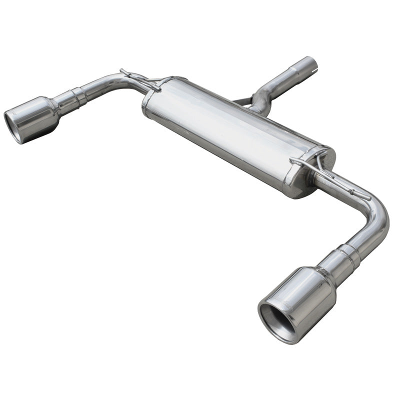 InoXcar, Double sport exhaust, fits Mini Countryman 1.6 Cooper S (184HP) 2010-2016 Ø55mm Left/Right 102mm