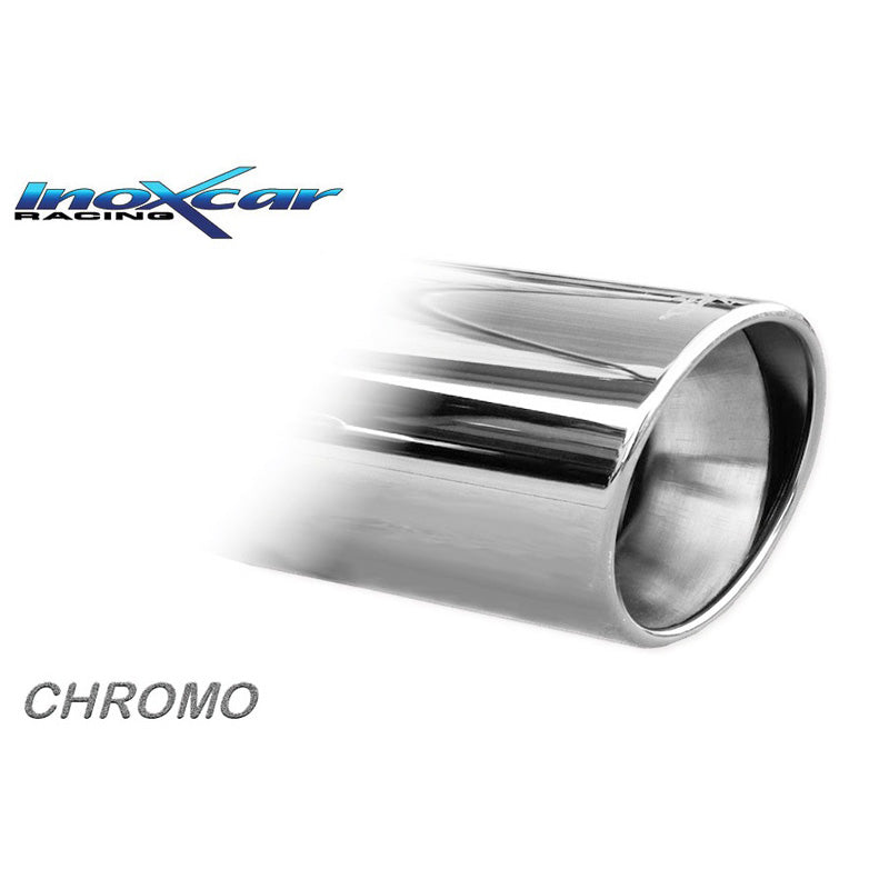 InoXcar, Double sports exhaust, Fits Mini Countryman 1.6 Cooper S (184HP) 2010-2016 Ø55mm Left/Right 100mm X-Race