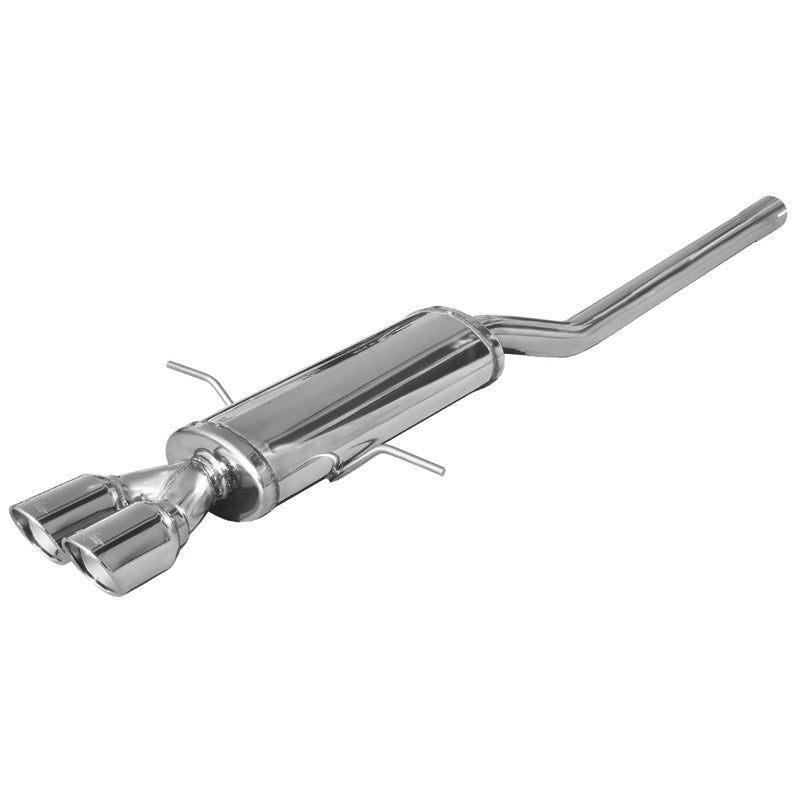InoXcar, Sport exhaust, fits Mini R56 1.6 JCW (211HP) 2009-2012 2x80mm X-Race