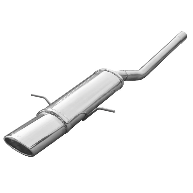 InoXcar, Sport exhaust, fits Mini R58 Coupe 1.6 Cooper S/JCW (184/211HP) 2011- 150x105mm