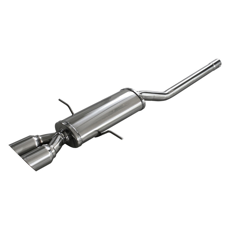 InoXcar, Sports exhaust, Fits Mini R58 Coupé 1.6 Cooper S/JCW (184/211HP) 2011- 2x80mm Racing