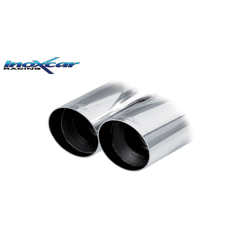 InoXcar, Échappement sport, convient à Mini Roadster R59 1.6S 184hp/JCW 211hp 2011- 2x80mm Racing