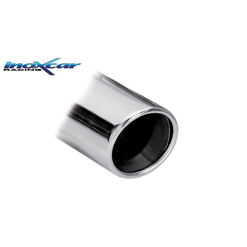 InoXcar, sportuitlaat, past op Mini One R56 1.6 75hp 2010-2011 1x90mm X-Race