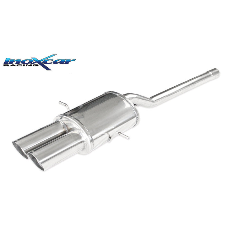 InoXcar, échappement sport, compatible avec Mini R56 1.6 Cooper S 184hp 2011- 2x90mm Racing