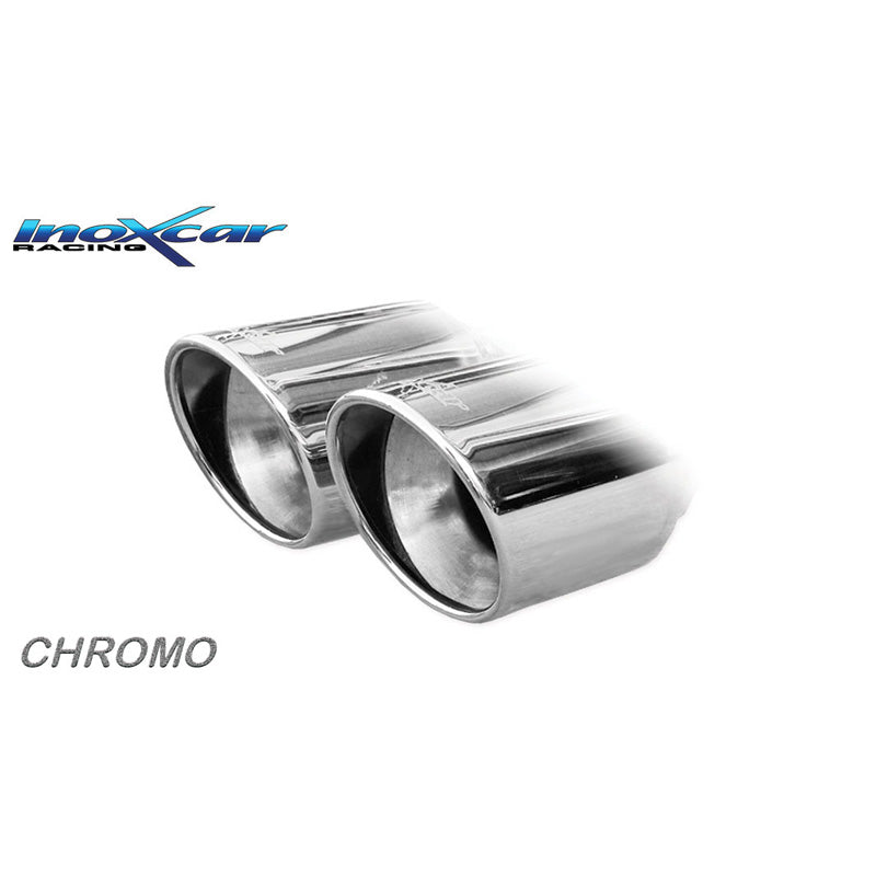 InoXcar, Sport exhaust, fits Mini Cooper F55-F56 2.0S 192hp/JCW 231hp 2014- 2x90 X-Race