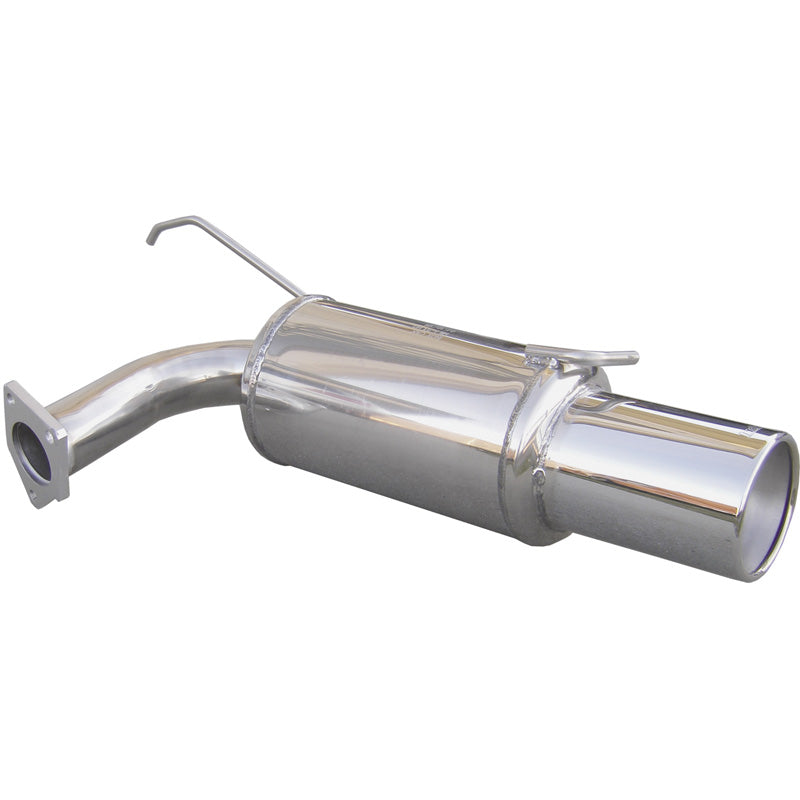 InoXcar, sportuitlaat, past op Mitsubishi Lancer EVO VIII 2004- 120mm Mega