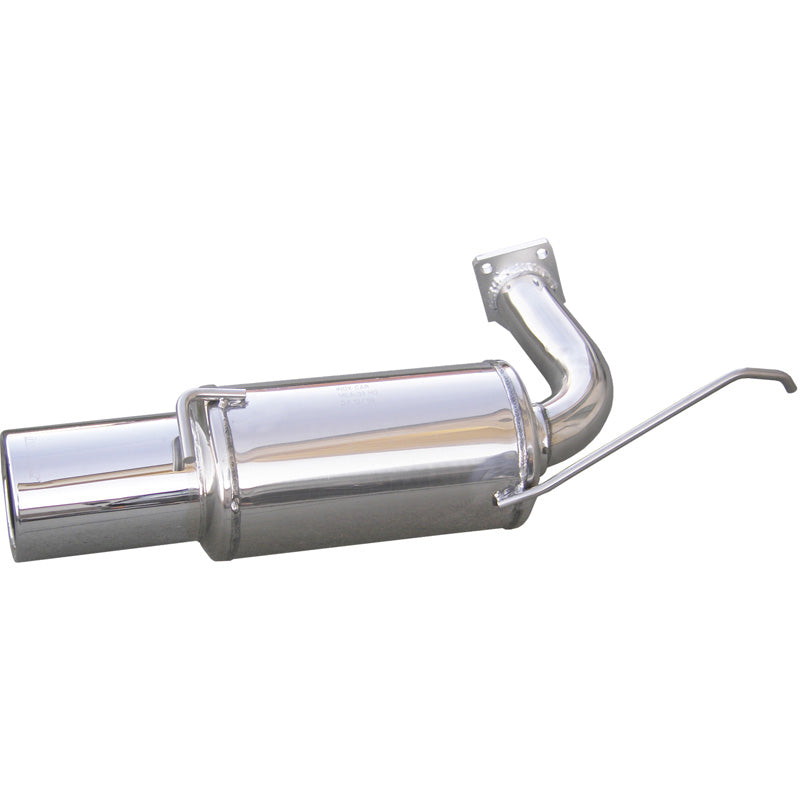 InoXcar, Sport exhaust, fits Mitsubishi Lancer EVO VII 120mm Mega