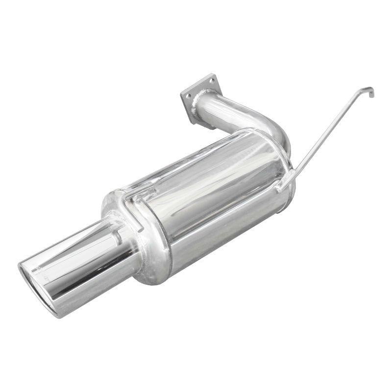 InoXcar, Sport exhaust, fits Mitsubishi Lancer EVO IX 2.0 16V 280hp 2006-2008 Ø 63 1x100mm X-Race