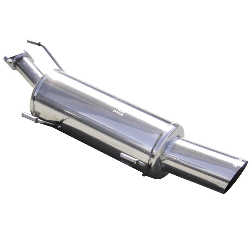 InoXcar, Sport exhaust, fits Nissan Juke 1.6 DIG-T 2WD (190HP) 2011- 102mm Racing