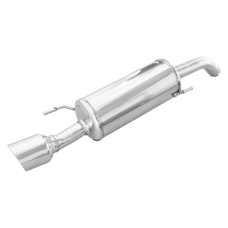 InoXcar, Sports exhaust, fits Opel Adam 1.4 S Turbo 150hp 2015- 54mm 1x102mm Racing