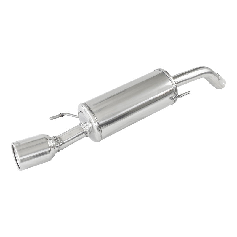 InoXcar, Sports exhaust, fits Opel Adam 1.4 S Turbo 150hp 2015- 54mm 1x102mm