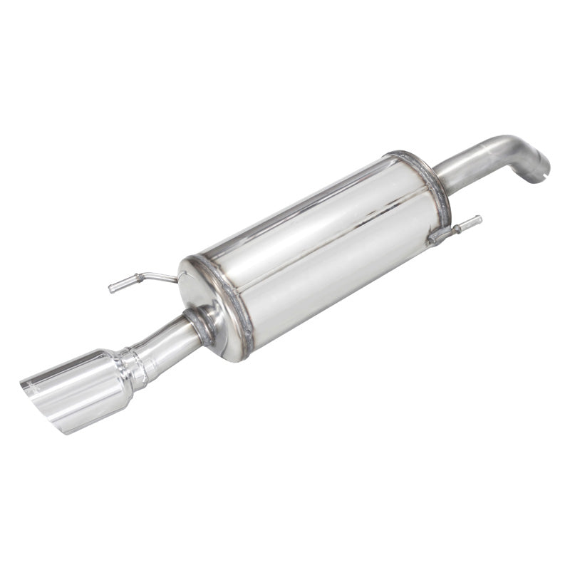 InoXcar, Sport exhaust, fits Opel Adam 1.4 S Turbo 150hp 2015- 54mm 1x90mm Racing