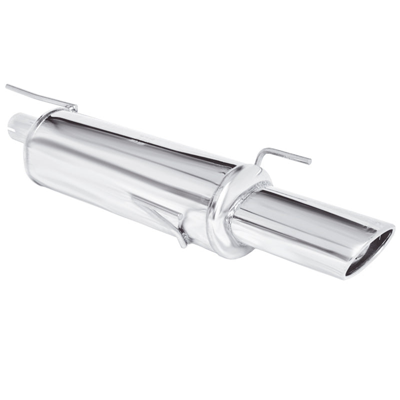 InoXcar, Sports exhaust, fits Opel Astra F 1.6 (75HP) 1996- 120x80mm (3 mounting brackets)